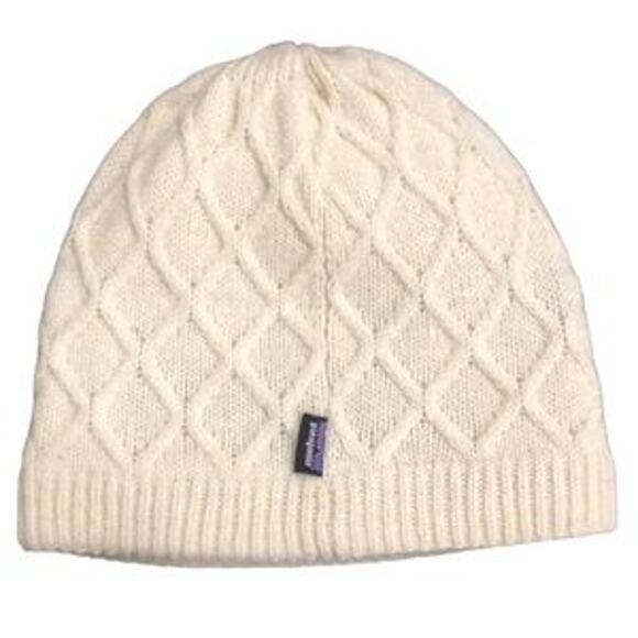 Patagonia Beanie Hat Honeycomb Knit Stocking Cap Wool Blend - Picture 10 of 10